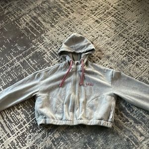 Cropped Vans Zip Up